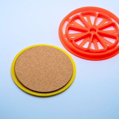 Dessous de verre en liège à coller - Rond 10cm