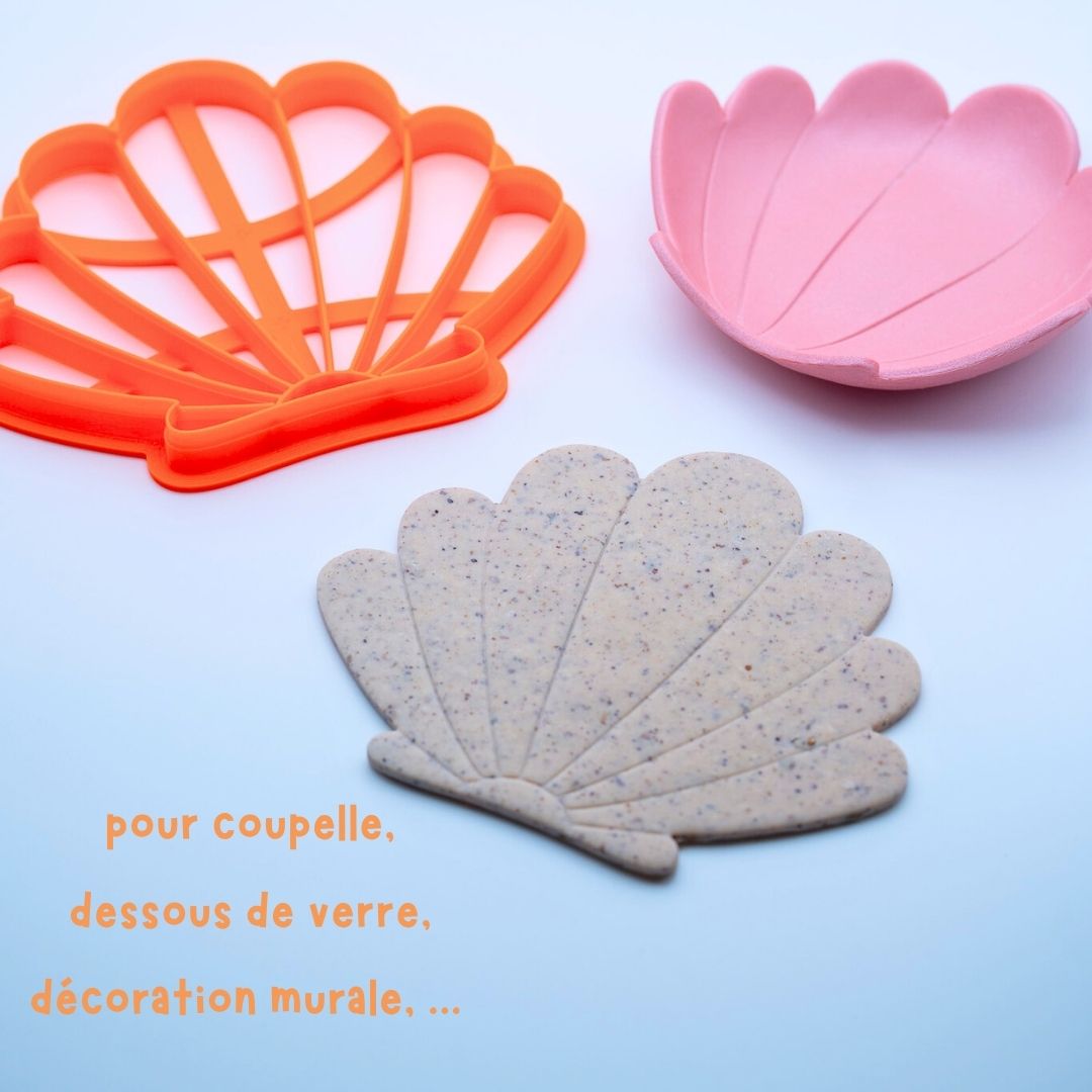 Emporte-pièce Coquillage pour décoration