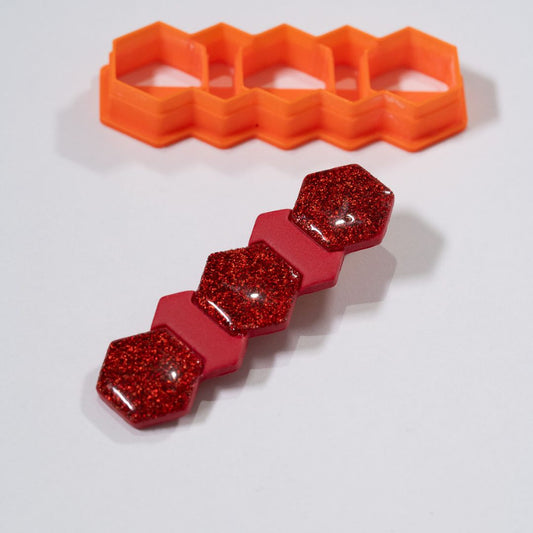 Emporte-pièce Barrette hexagone