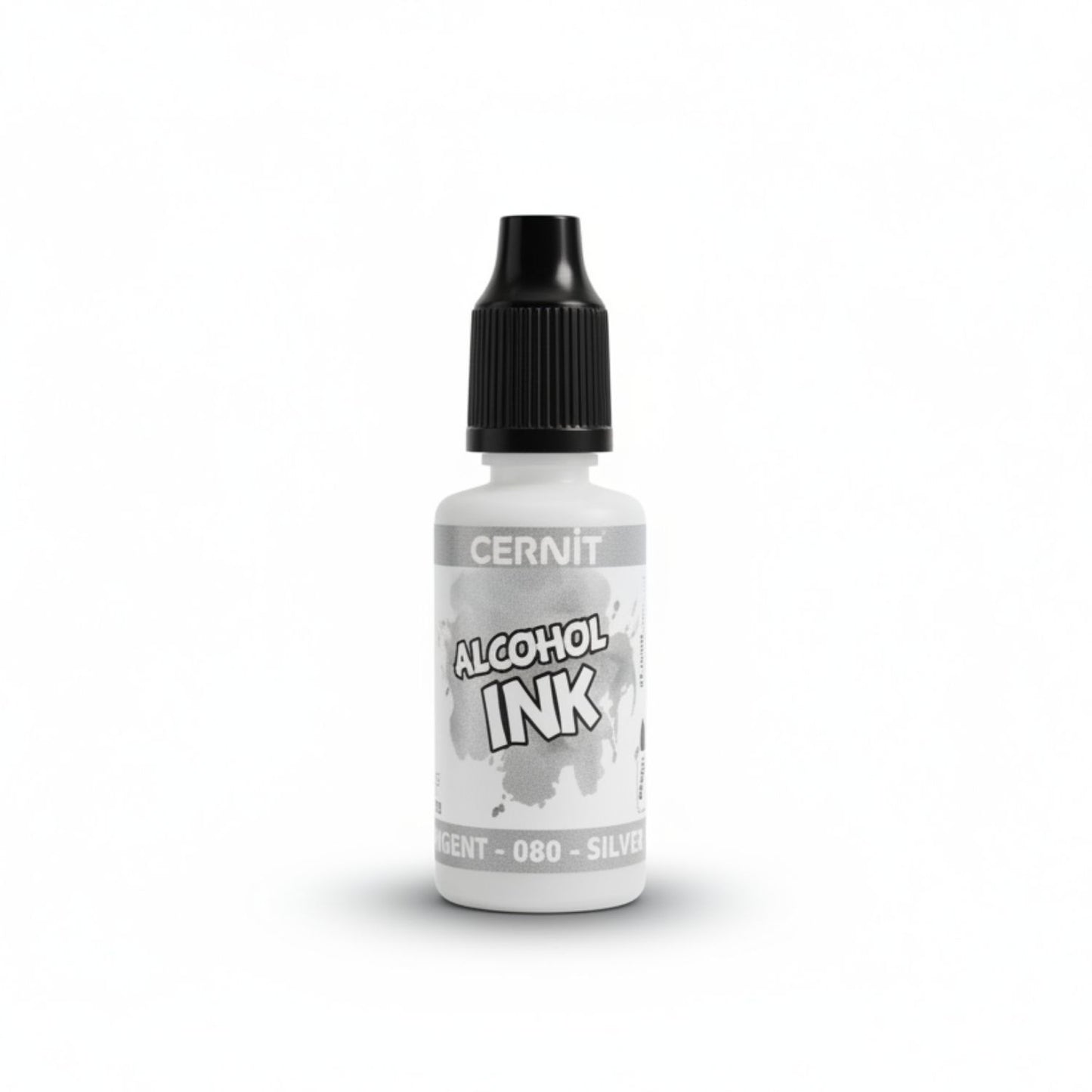 Encre à alcool - Alcohol Ink Cernit ARGENT (n°080) x20ml