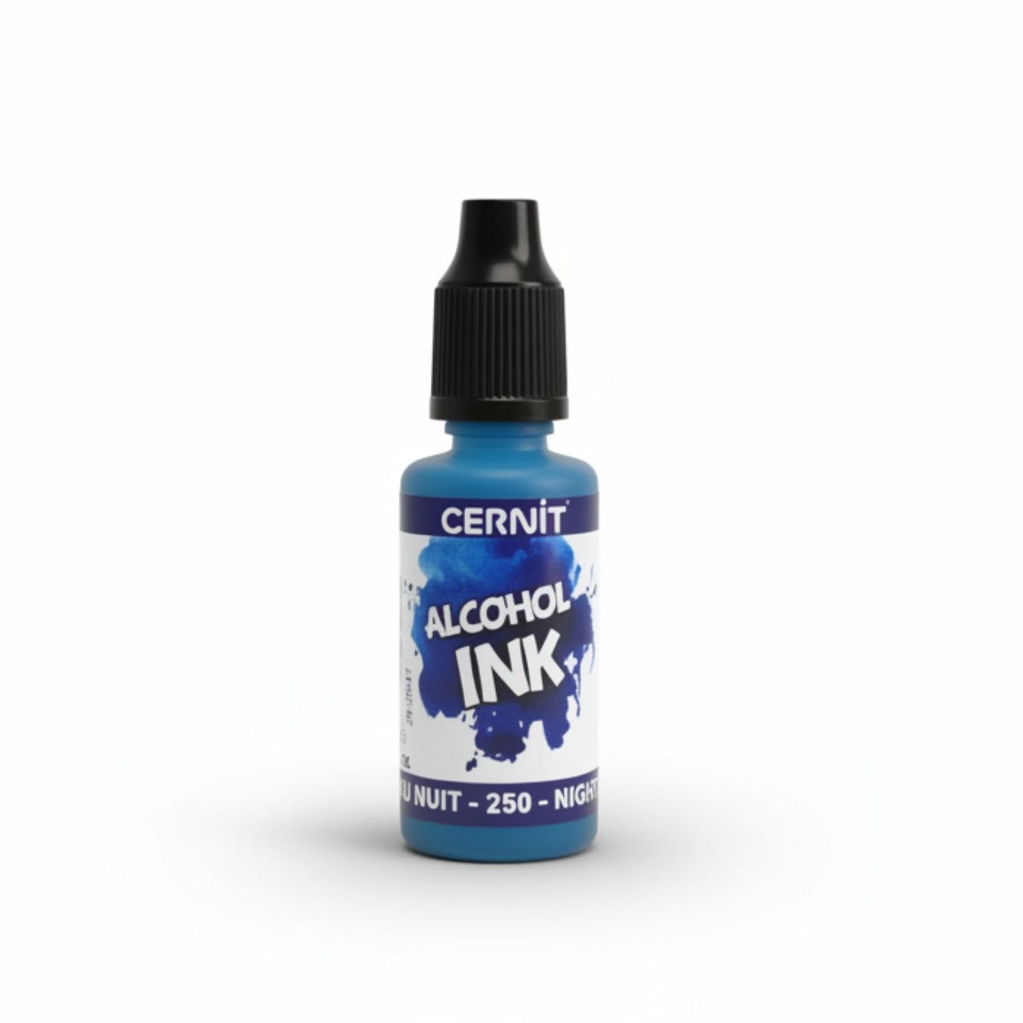 Encre à alcool - Alcohol Ink Cernit BLEU NUIT (n°250) x20ml