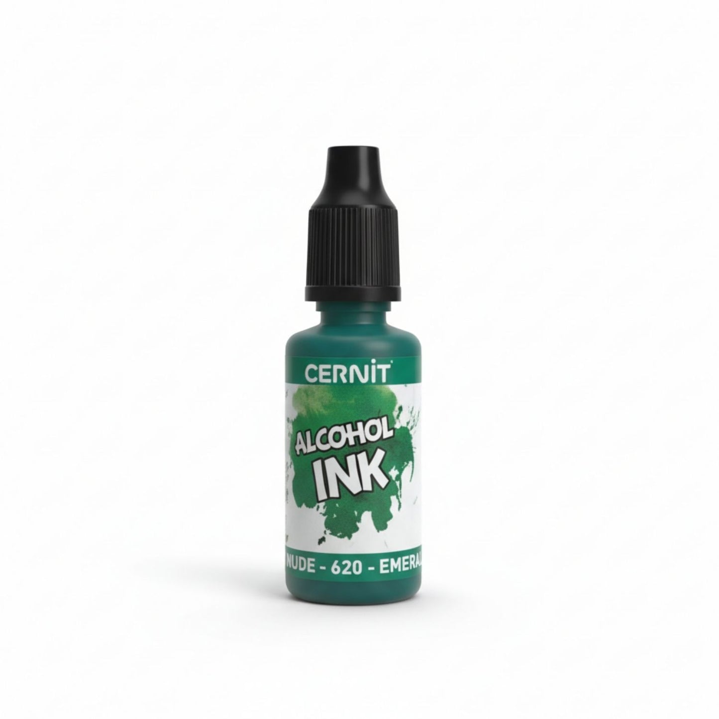 Encre à alcool - Alcohol Ink Cernit VERT ÉMERAUDE (n°620) x20ml
