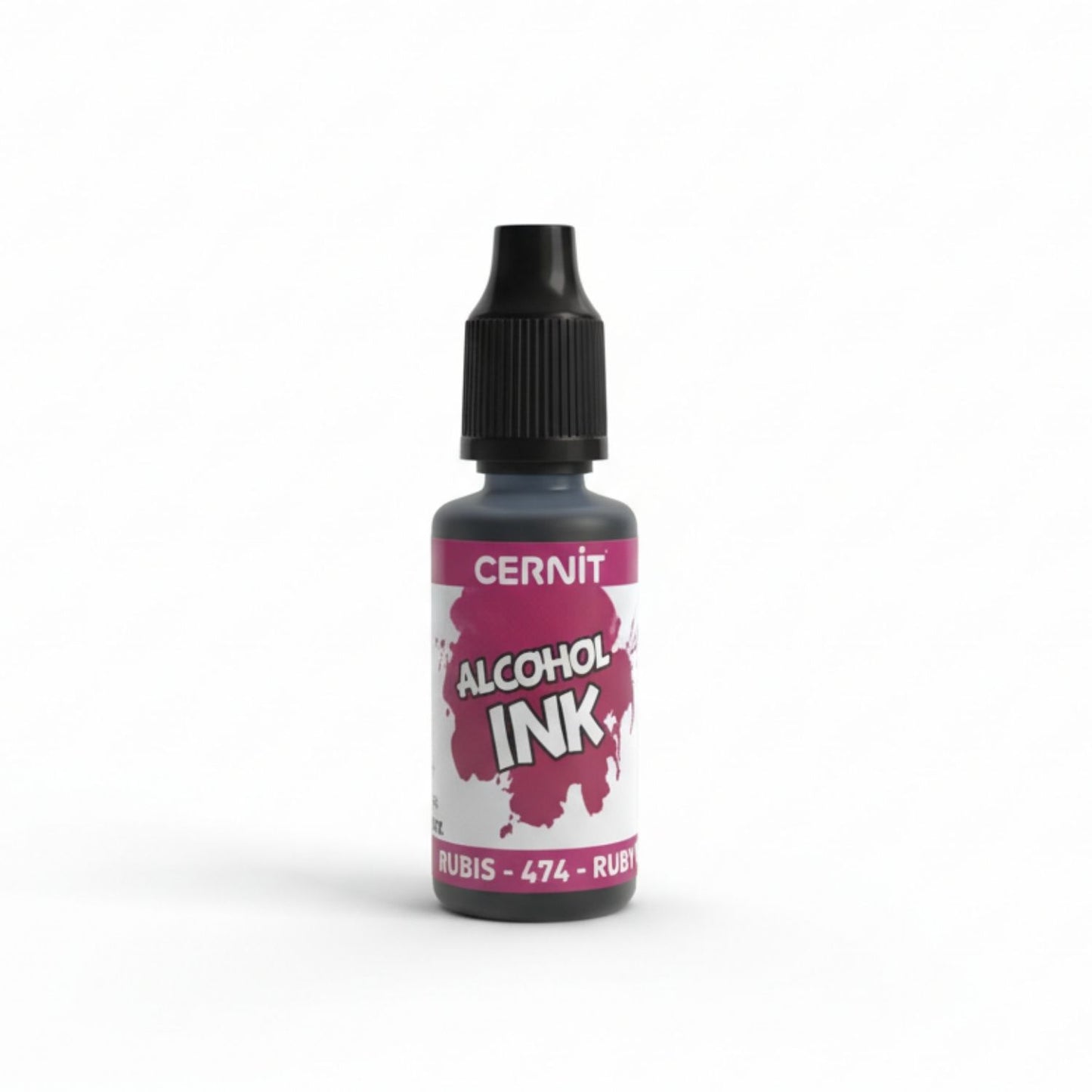 Encre à alcool - Alcohol Ink Cernit RUBIS (n°474) x20ml