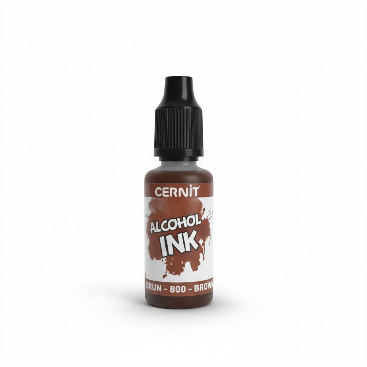 Encre à alcool - Alcohol Ink Cernit BRUN (n°800) x20ml