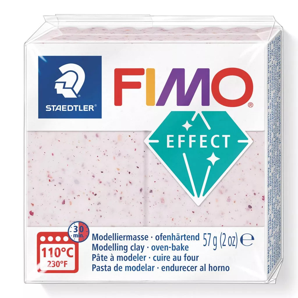 Pâte Fimo Effect 57g Effet Botanique Rose (n°270)