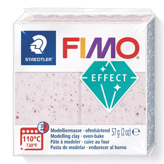 Pâte Fimo Effect 57g Effet Botanique Rose (n°270)