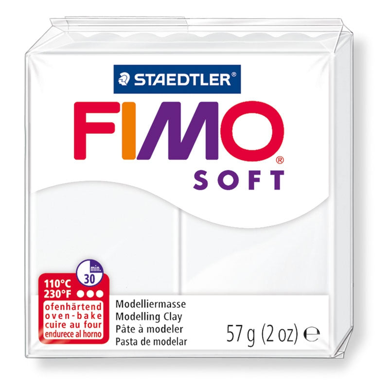 Pâte Fimo Soft 57g Blanc (n°0)