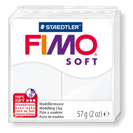 Pâte Fimo Soft 57g Blanc (n°0)