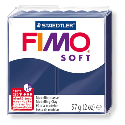 Pâte Fimo Soft 57g Bleu Windsor (n°35)