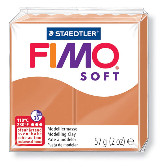 Pâte Fimo Soft 57g Cognac (n°76)