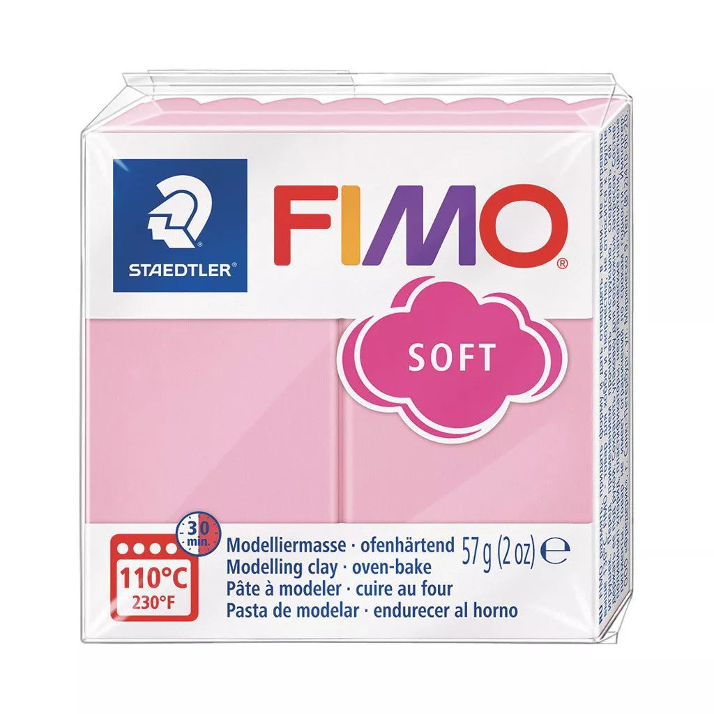 Pâte Fimo Soft 57g Fraise (n°T21)