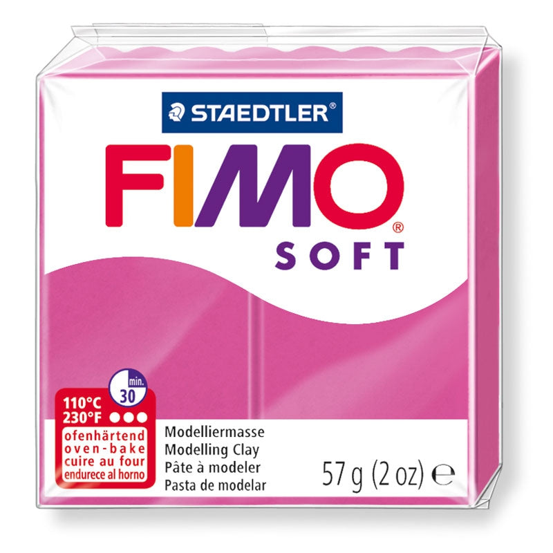 Pâte Fimo Soft 57g Framboise (n°22)