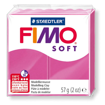 Pâte Fimo Soft 57g Framboise (n°22)