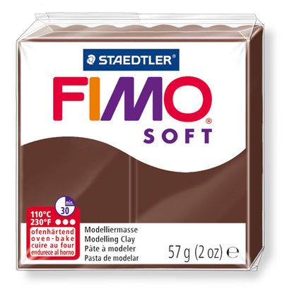 Pâte Fimo Soft 57g Chocolat (n°75)