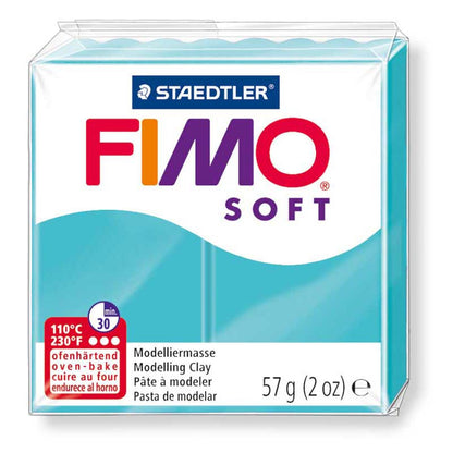 Pâte Fimo Soft 57g Bleu Menthe (n°39)