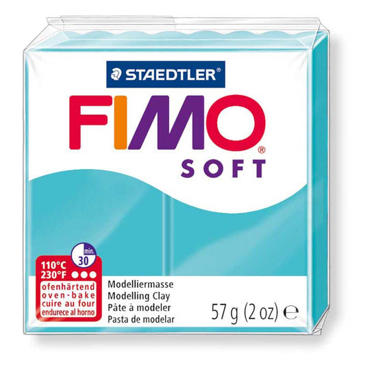 Pâte Fimo Soft 57g Bleu Menthe (n°39)