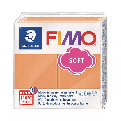 Pâte Fimo Soft 57g Sorbet Papaye (n°T41)