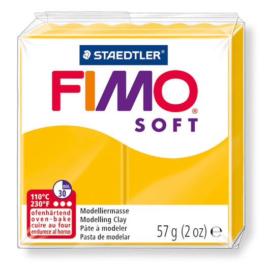 Pâte Fimo Soft 57g Tournesol (n°16)