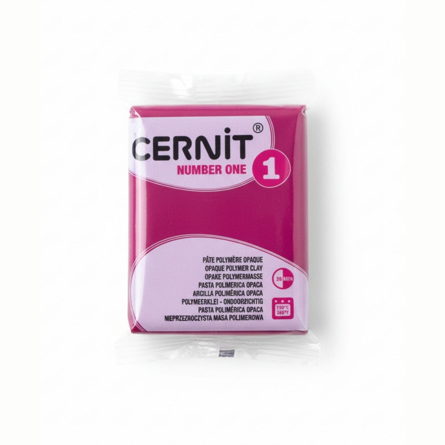 Pâte Cernit Number One – Bordeaux (n°411)