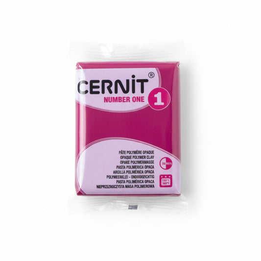 Pâte Cernit Number One – Bordeaux (n°411)