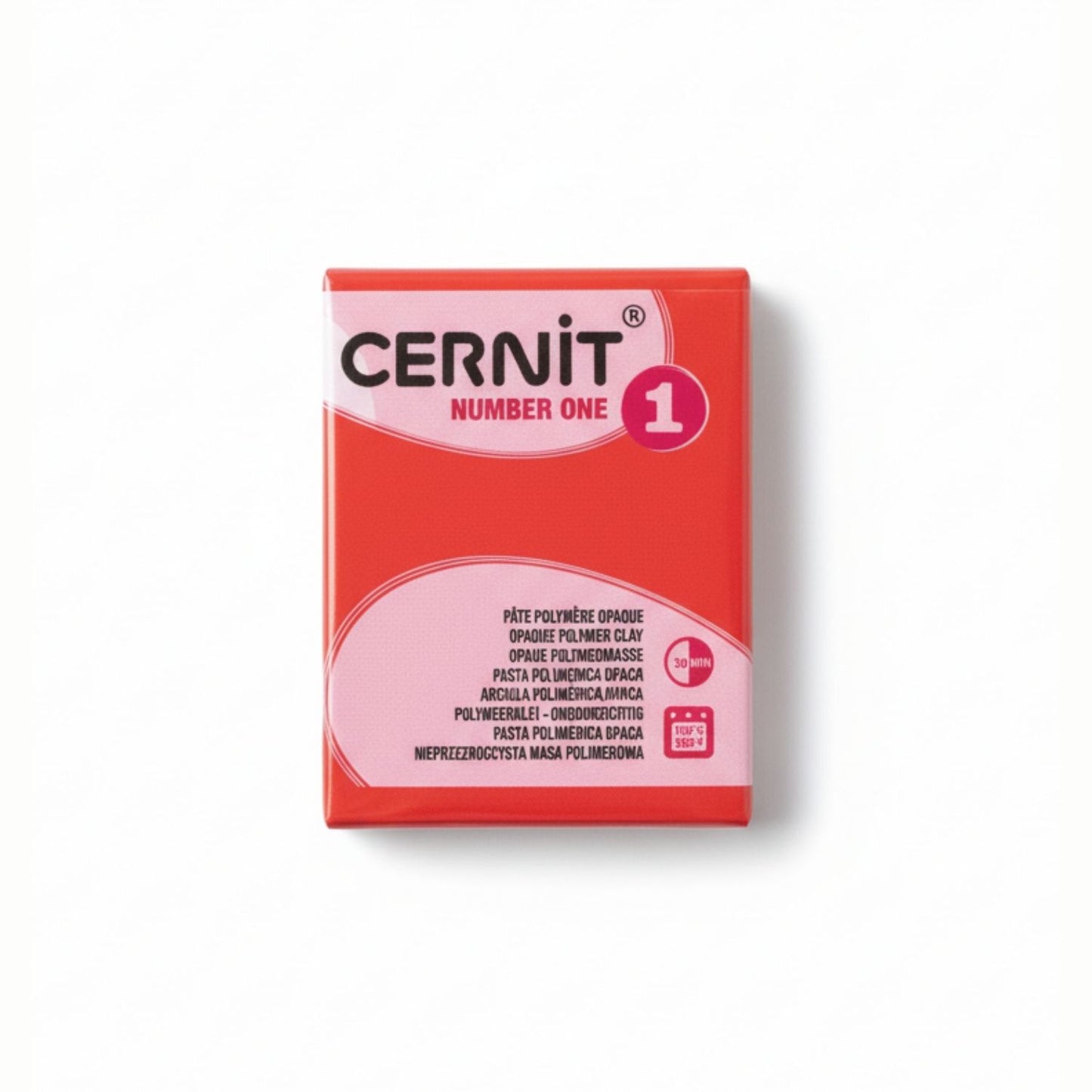 Pâte Cernit Number One – Rouge (n°400)