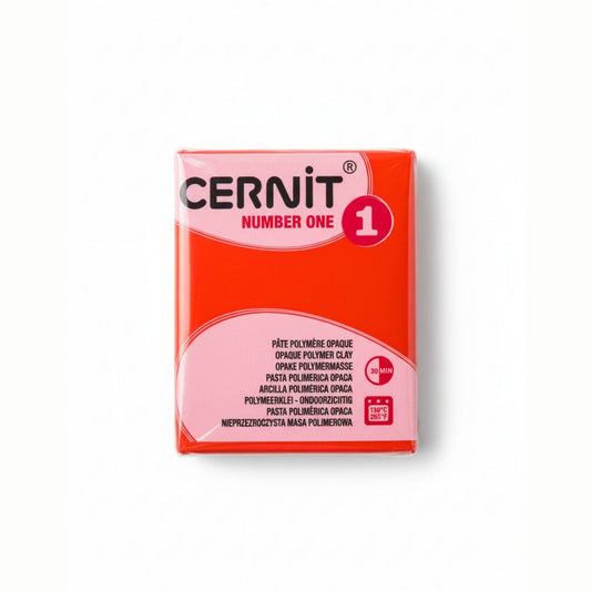 Pâte Cernit Number One – Rouge Pavot (n°428)