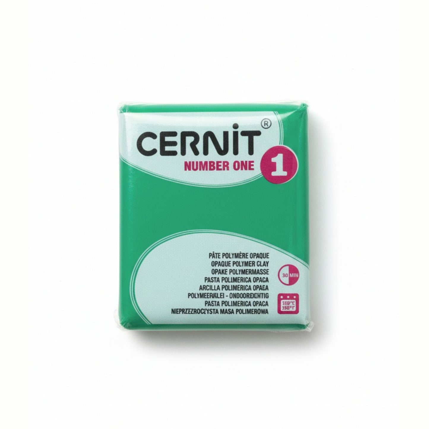 Pâte Cernit Number One – Vert (n°600)