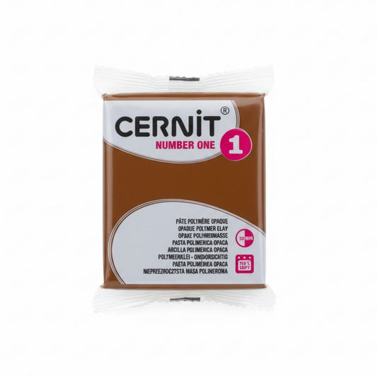 Pâte Cernit Number One – Brun (n°800)