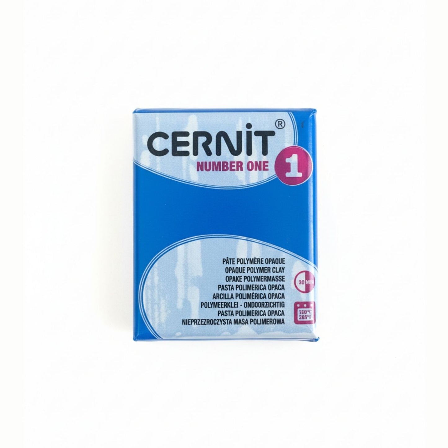 Pâte Cernit Number One – Bleu (n°200)