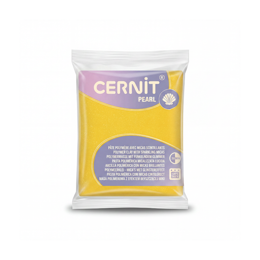 Pâte Cernit Pearl – Jaune (n°700)