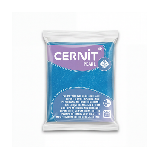 Pâte Cernit Pearl – Bleu (n°200)