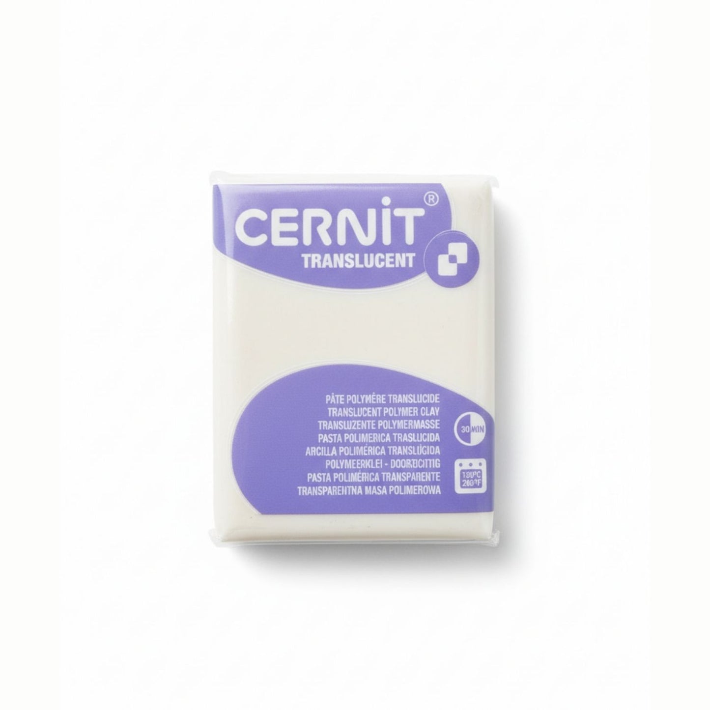 Pâte Cernit Translucent 56g - Translucide (n°005)