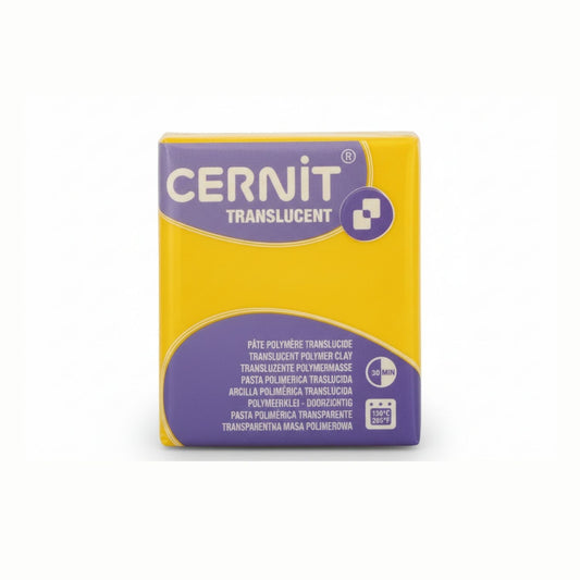 Pâte Cernit Translucent 56g - Ambre (n°721)