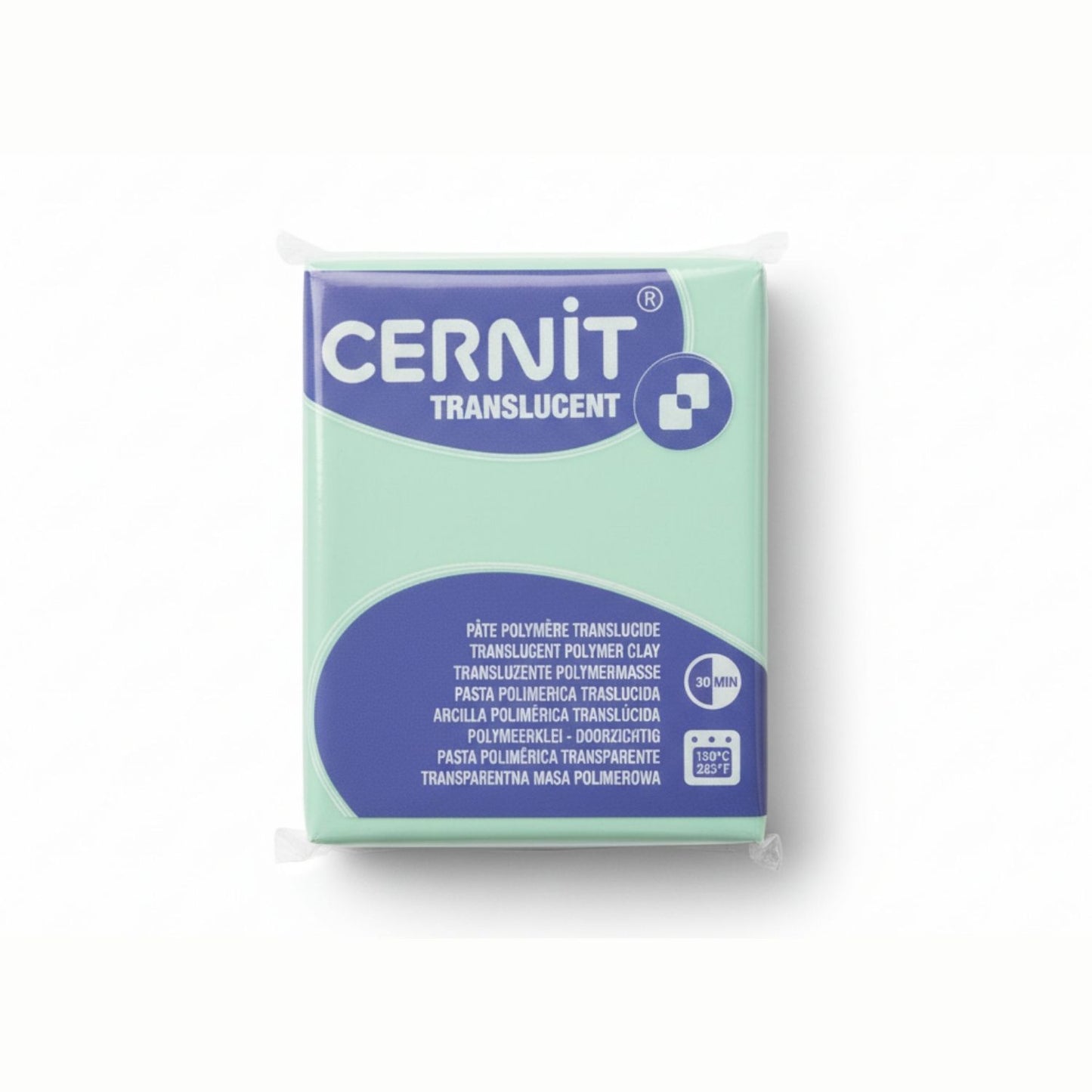 Pâte Cernit Translucent 56g - Jade (n°641)