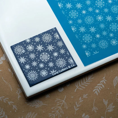 Silkscreen Flocons