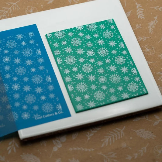 Silkscreen Flocons