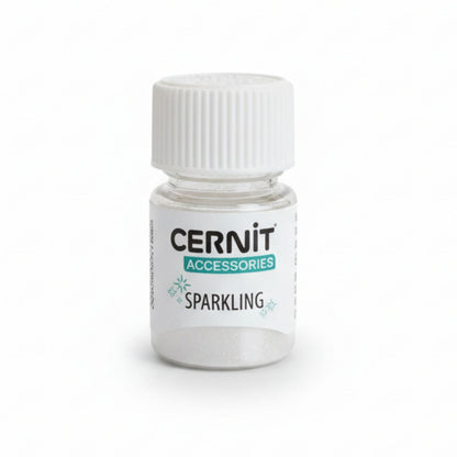 Poudre de mica Cernit Sparkling - Metallic Argent N°080