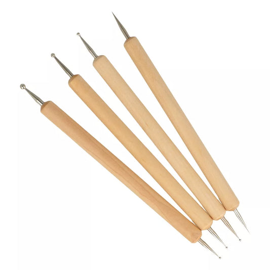 Lot de 4 outils à embosser